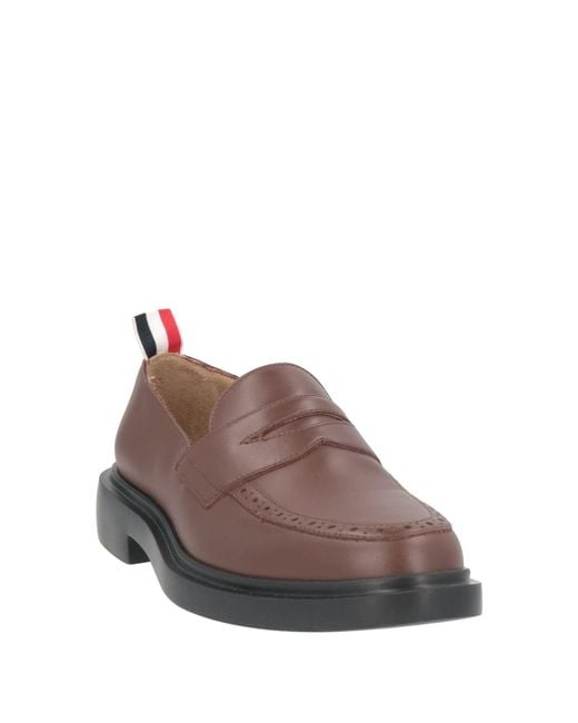 Thom Browne Brown Loafers Leather
