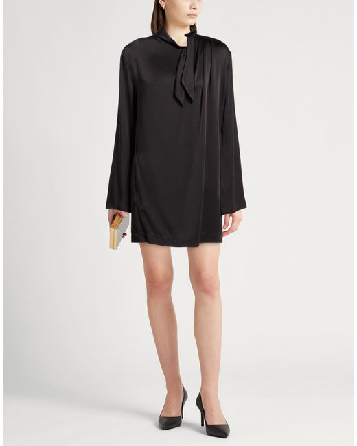 Semicouture Black Mini Dress