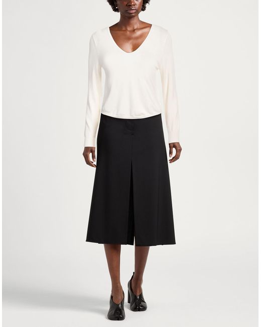 Motel White Sweater Viscose, Polyamide