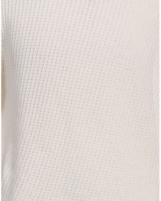 Paolo Pecora White Turtleneck for men