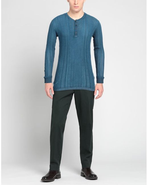 John Varvatos Blue Sweater for men