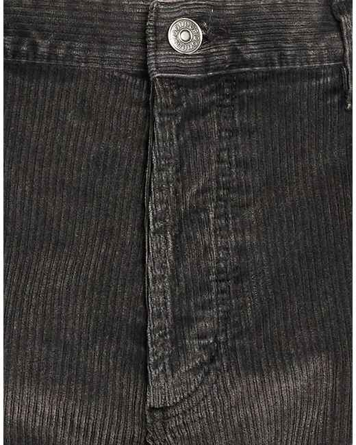 Dondup Gray Pants Cotton, Elastane for men