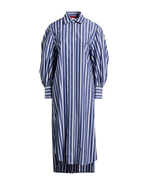 MAX&Co. Blue Midi Dresses