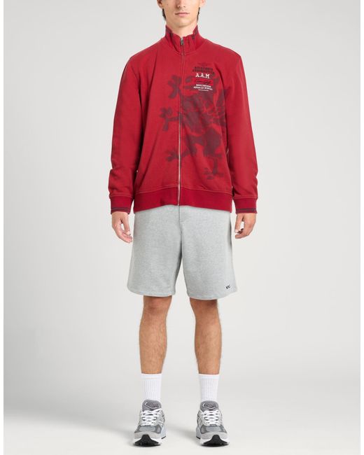 Aeronautica Militare Red Sweatshirts for men