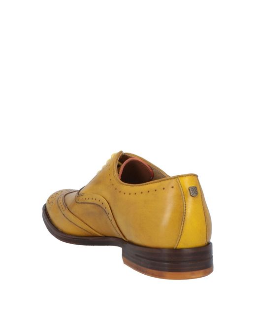 Mens yellow sales leather shoes