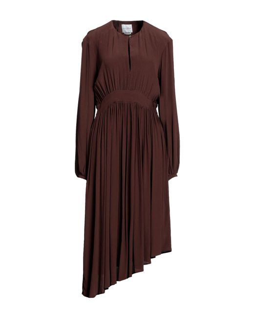 Ballantyne Brown Midi Dress
