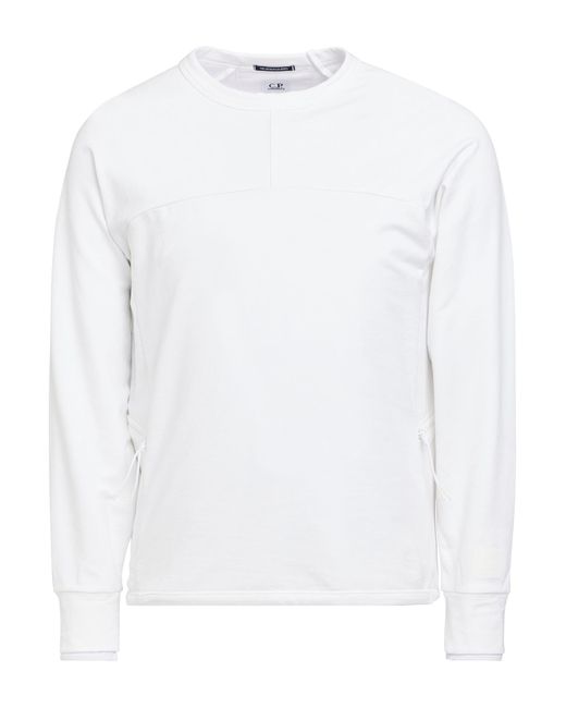 C P Company Sweatshirt in White für Herren