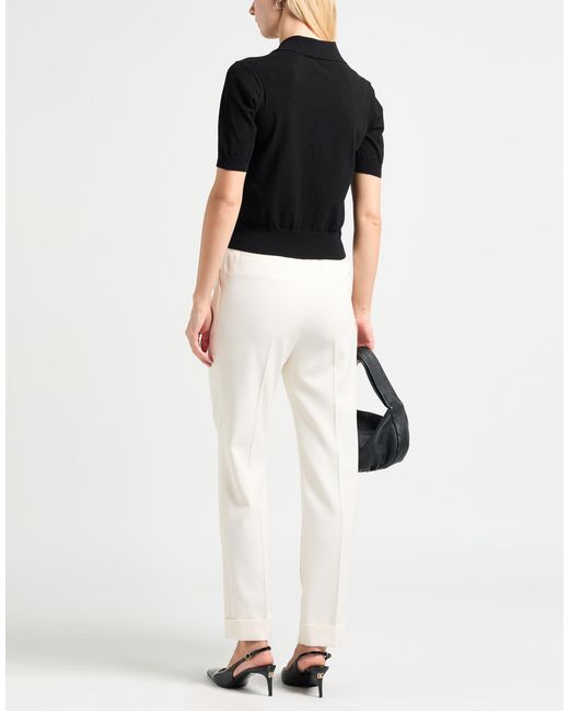 Burberry Black Polo Shirt Cotton, Polyamide, Elastane