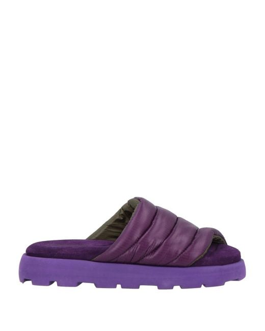 PIUMESTUDIO Purple Sandals