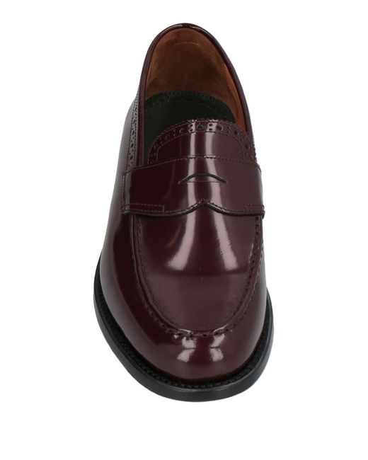 G.H.BASS Brown Loafers Leather for men