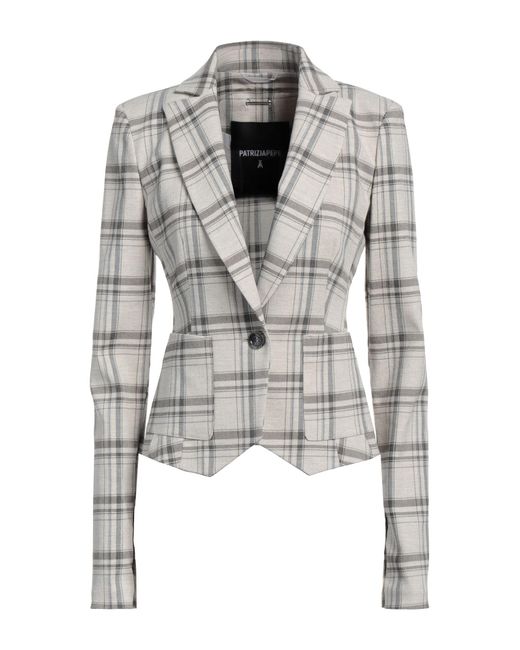 Patrizia Pepe Gray Blazer