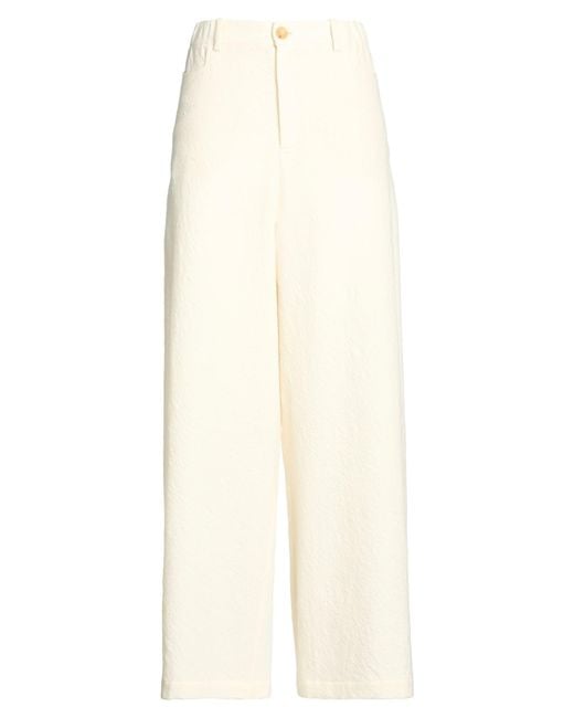 Alysi White Trouser