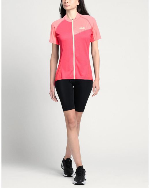 Jack Wolfskin Pink Sweatshirt Polyester