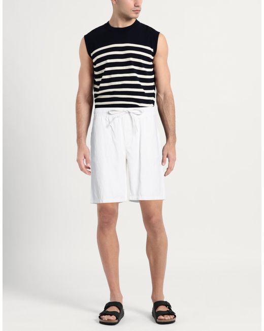 Gallo White Shorts & Bermuda Shorts for men