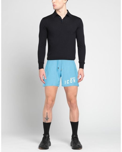 DSquared² Blue Shorts & Bermuda Shorts for men