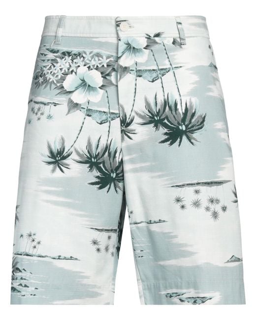 Maison Kitsuné Gray Shorts & Bermuda Shorts Cotton for men
