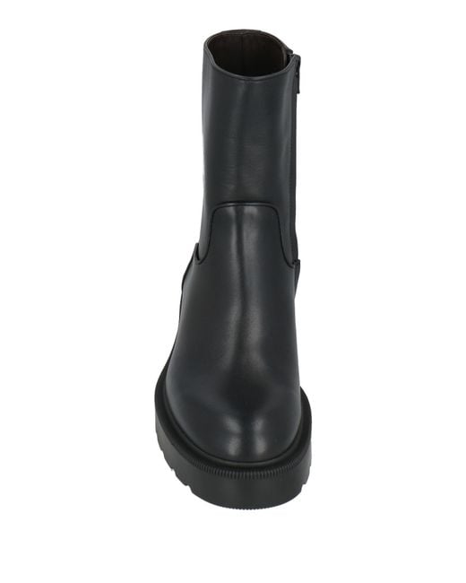 The Row Black Ankle Boots