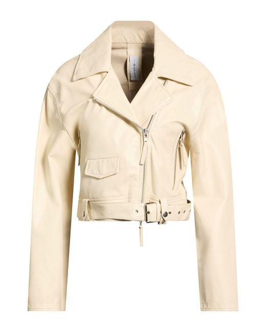 Bully Natural Cream Jacket Leather