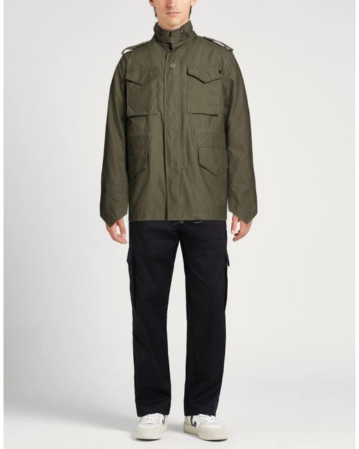 Alpha Industries Green Jackets for men