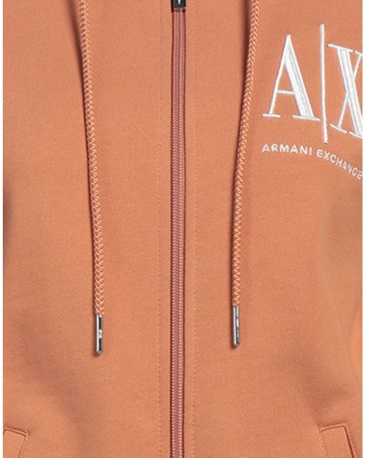 Armani Exchange Orange Sweatshirt