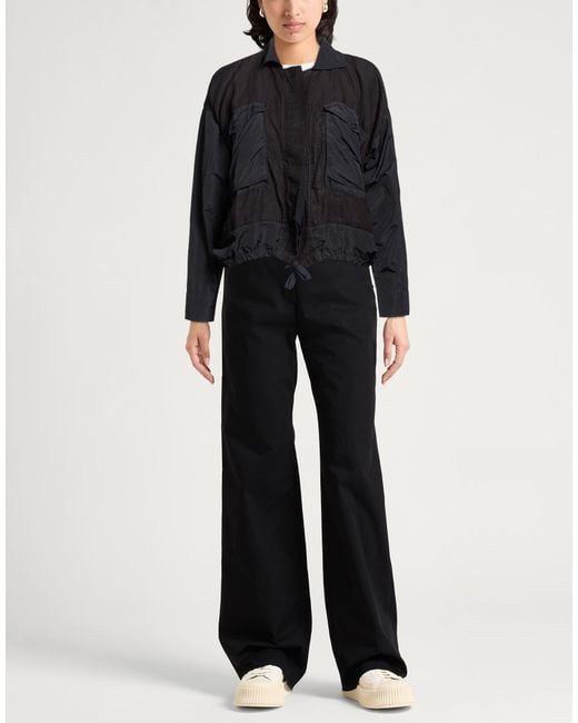 Crossley Black Jacket Polyamide, Linen