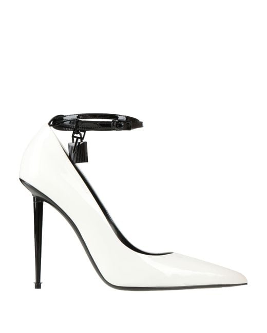 Tom Ford White Pumps