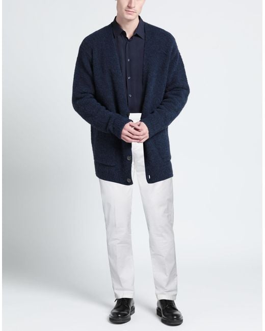 SPARVIERI White Pants Cotton, Elastane for men