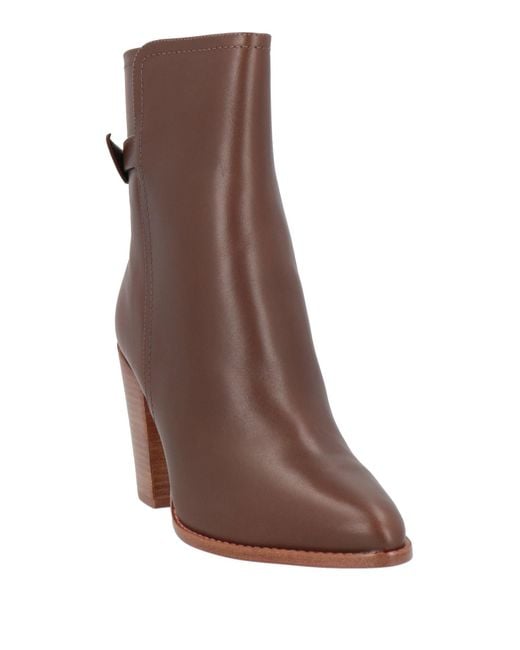 Bottines Alexandre Birman en coloris Brown