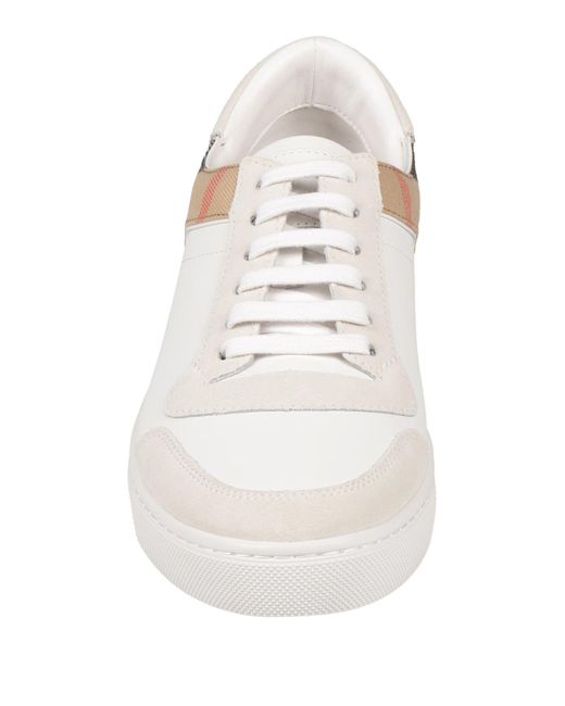 Burberry White Sneakers for men