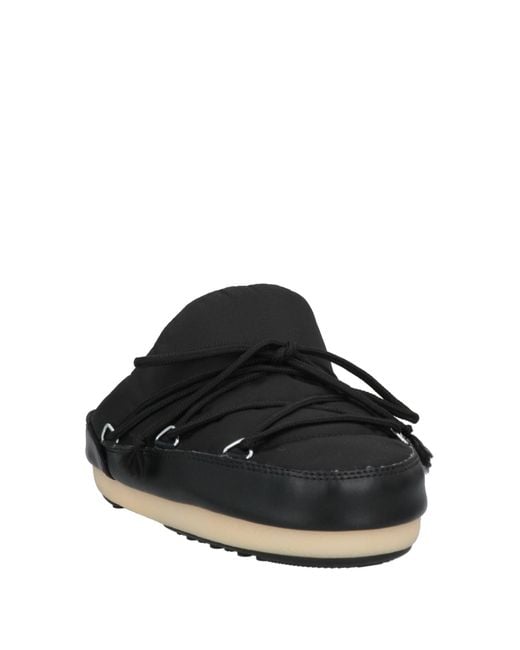Moon Boot Black Mules & Clogs