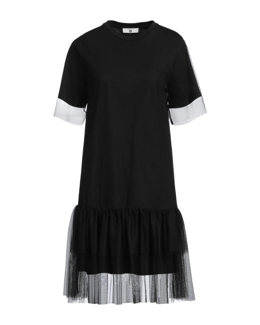 Twinset Black Mini Dress