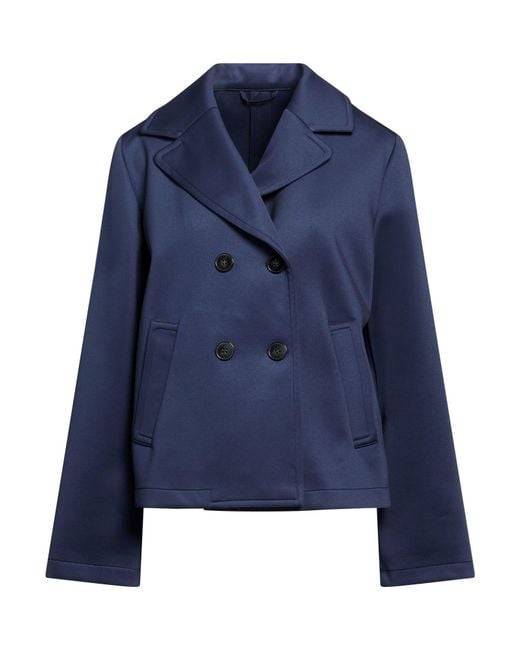 Marella Blue Blazer Polyester, Elastane