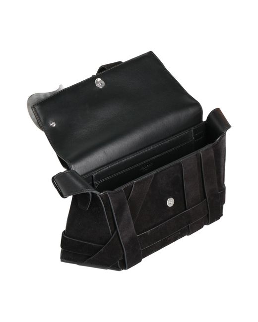 Ferragamo Black Cross-Body Bag Leather