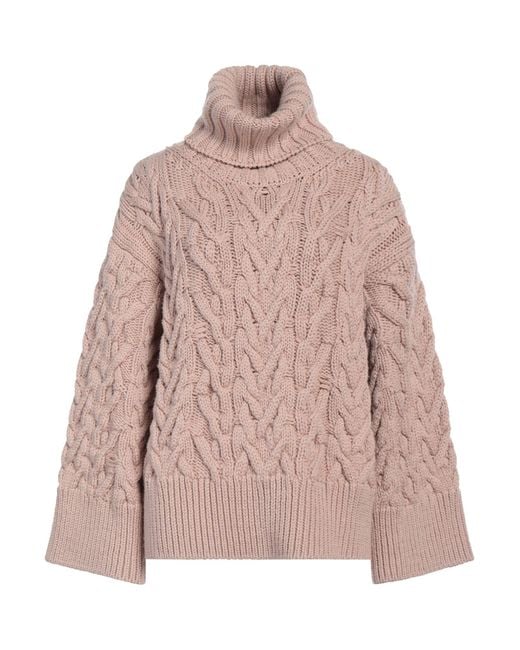 Nina Ricci Pink Turtleneck Wool