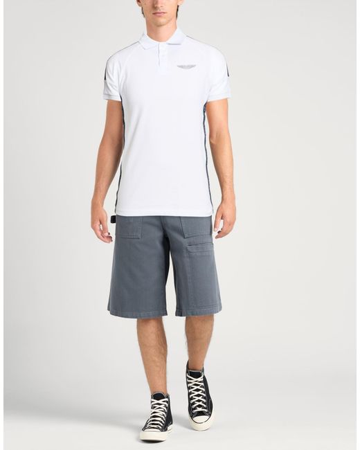 Polo Hackett pour homme en coloris White