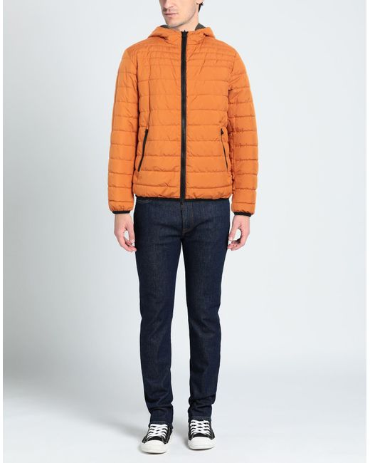 People Of Shibuya Orange Puffer for men