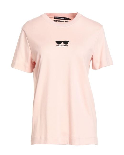 Karl Lagerfeld Pink T-shirt