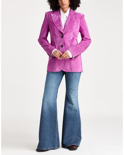 Emilio Pucci Pink Blazer Calfskin