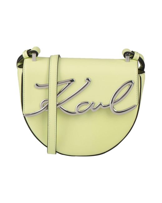 Karl Lagerfeld Metallic Cross-body Bag