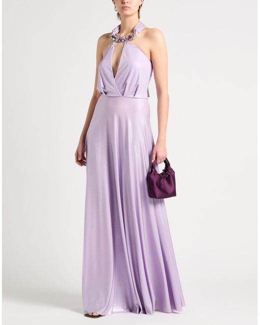 Dramée Purple Maxi-Kleid