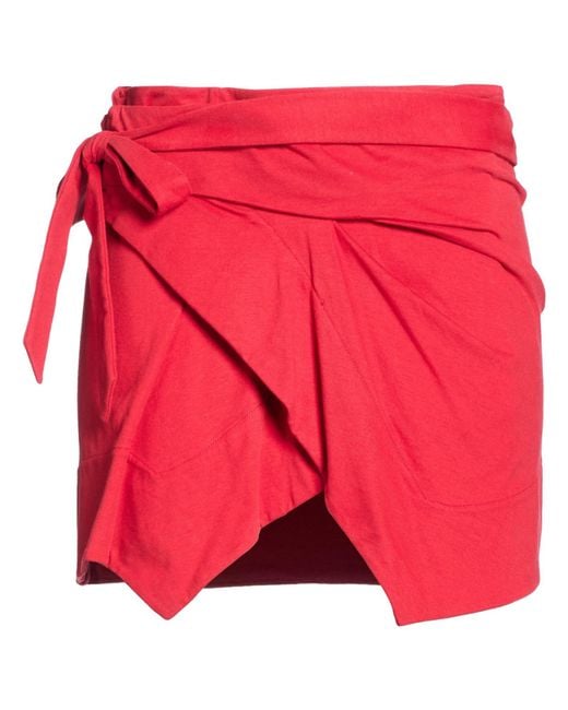 Isabel Marant Red Mini Skirts