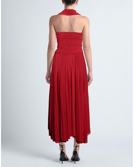 Philosophy Di Lorenzo Serafini Red Maxi Dress