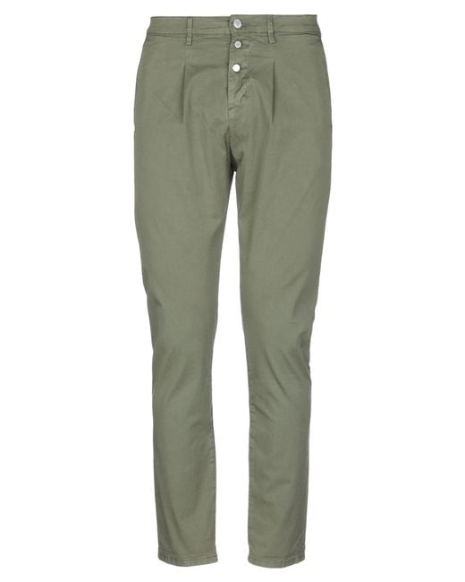 Daniele Alessandrini Green Denim Trousers for men