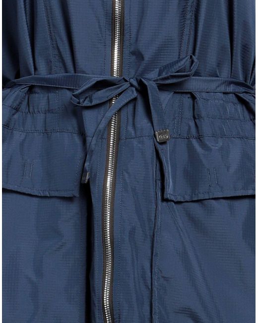 Parajumpers Blue Overcoat & Trench Coat