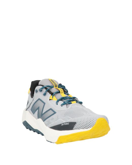 New Balance White Sneakers Textile Fibers for men
