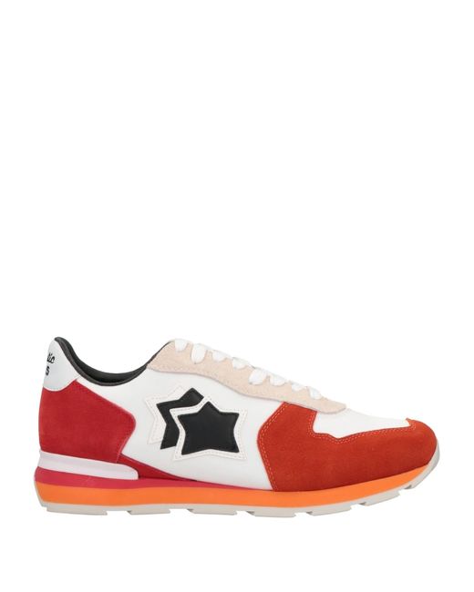Atlantic Stars Red Sneakers for men