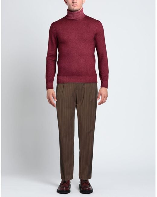 LC23 Brown Pants Wool for men