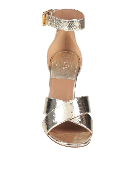 Laurence Dacade Metallic Sandals