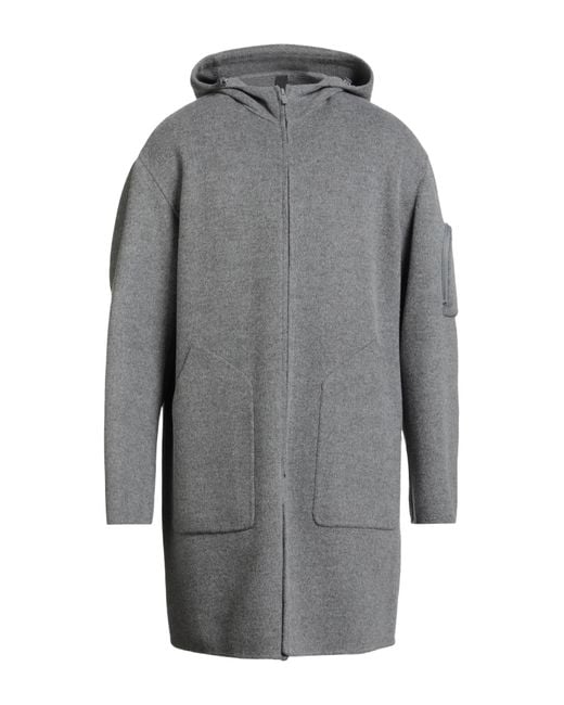 Hevò Mantel in Gray für Herren
