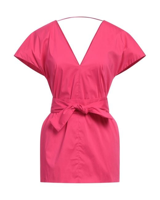 Liviana Conti Pink Top Cotton, Polyamide, Elastane